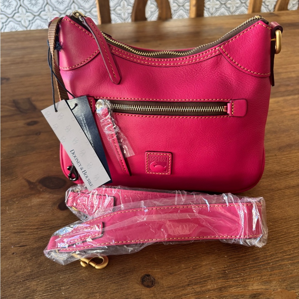 Dooney & Bourke Florentine Fuchsia  Shoulder Bag